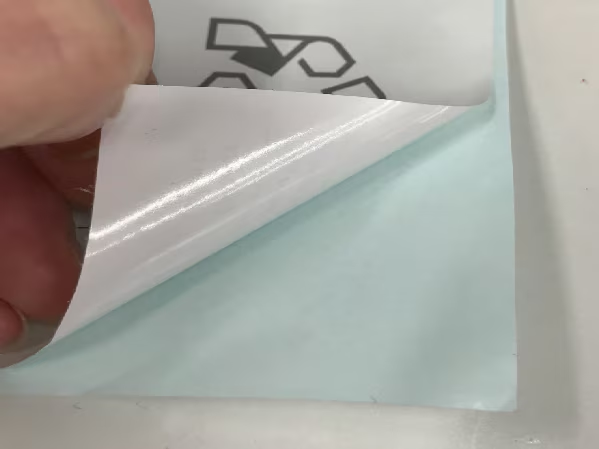 剥離紙（ラベル台紙）のイメージ